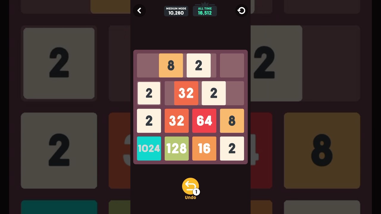 [WR] Offline Games 2048 Medium in 4:56.200