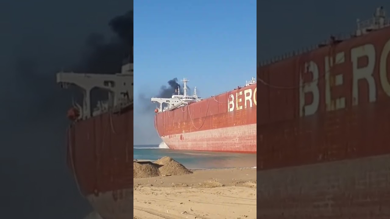Mv Kibo beaching for disposal 🔨 #ship #vessel #breaking #disposal #beaching #theend