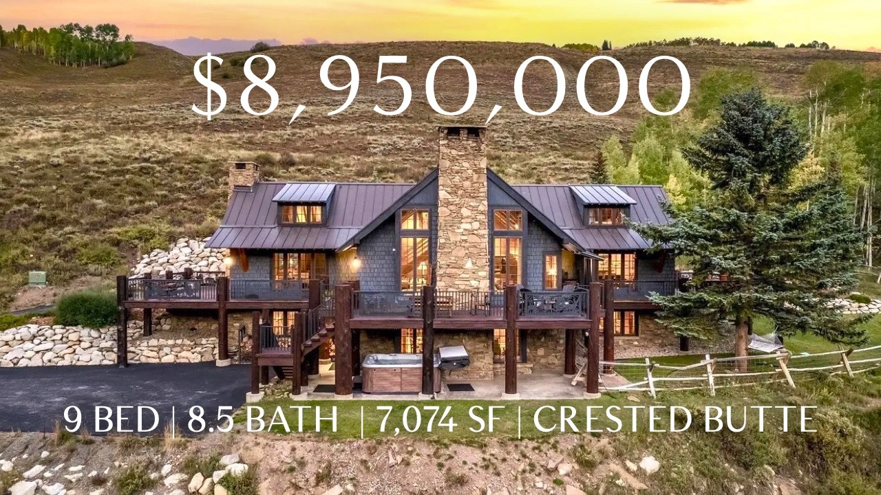 RARE Crested Butte Legacy Estate | 1294 County Road 734