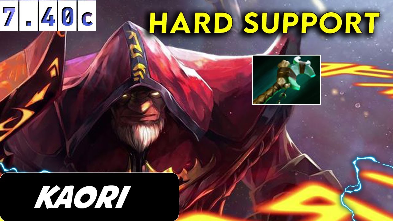 kaori Warlock Hard Support - Dota 2 Patch 7.40c Pro Player Full Gameplay