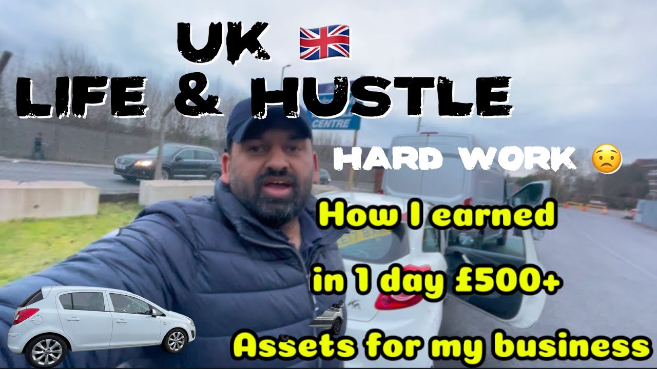1 DAY Earning in the UK | Revealed | Driver | Self Employed | Business in the UK | My First Vlog 25