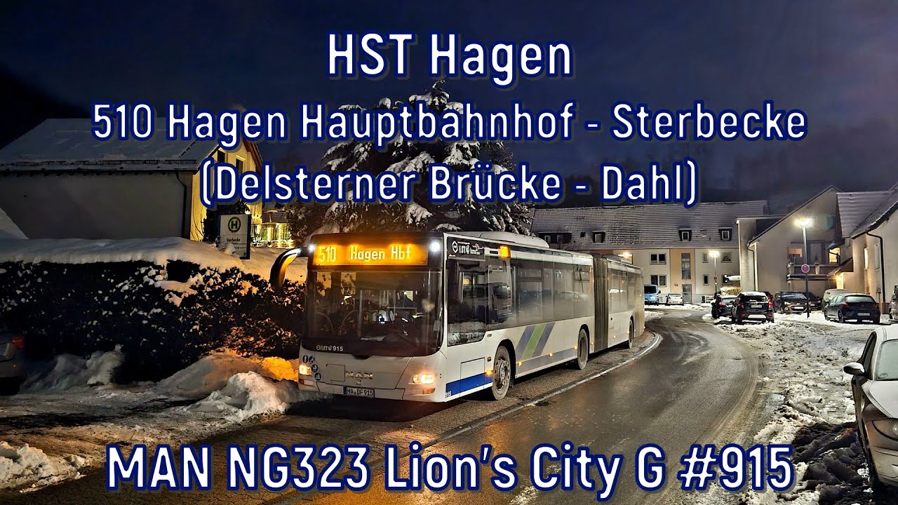 HST Hagen - MAN NG323 Lion's City G #915, Linie 510
