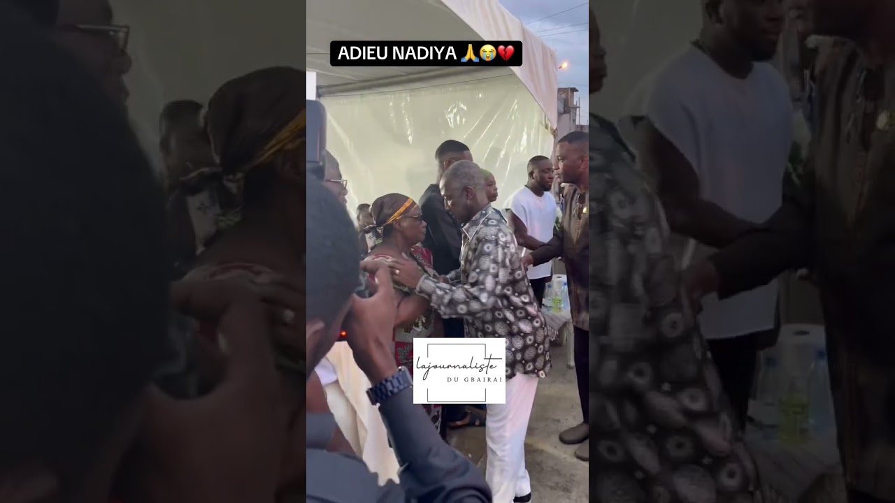 Le ministre Adama bictogo est pass&eacute; pr&eacute;senter ses condol&eacute;ances &agrave; la famille de Nadiya sabey