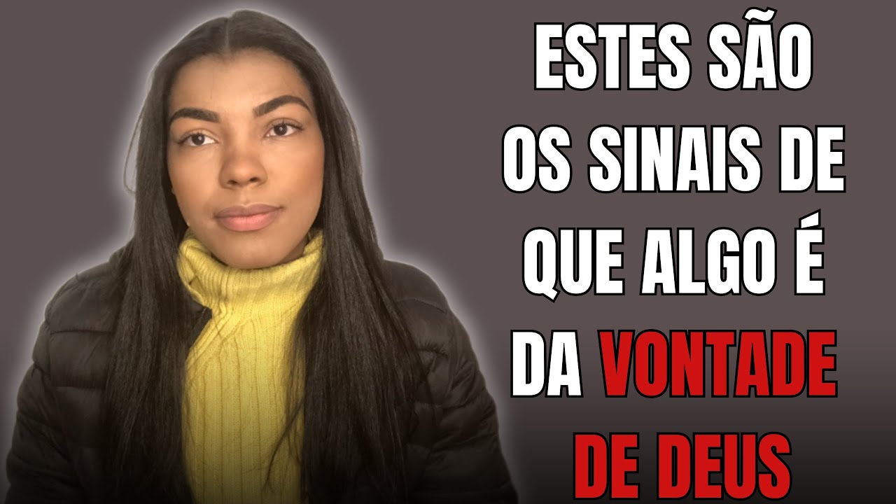 COMO SABER SE ALGO É DA VONTADE DE DEUS?