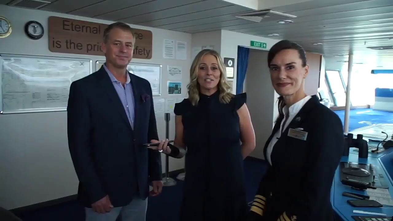 Cruise Ship Bridge Tour: Celebrity Equinox