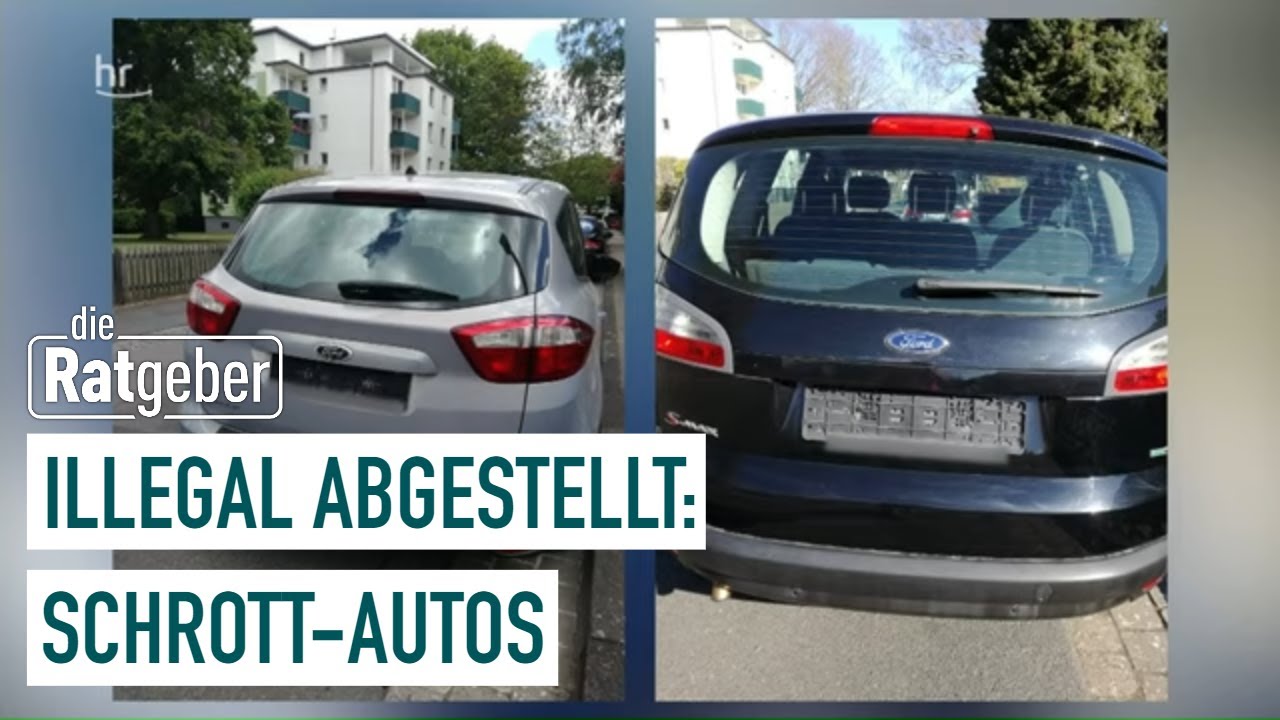Schrott-Autos, die illegal abgestellt werden | Die Ratgeber
