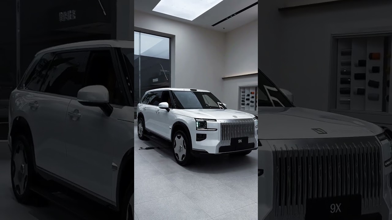 Новый роскошный внедорожник Geely ZEEKR 9X PHEV 2026