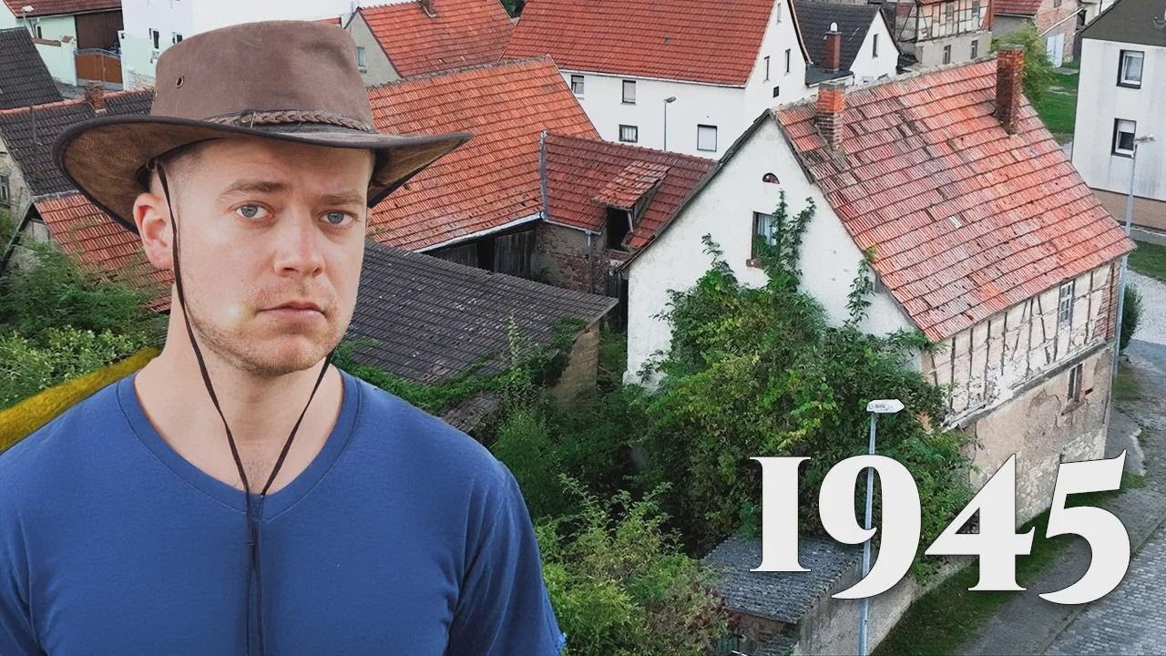 Opuszczony dom-kapsuła czasu we wschodnich Niemczech – niezwykłe odkrycia z czasów wojny!