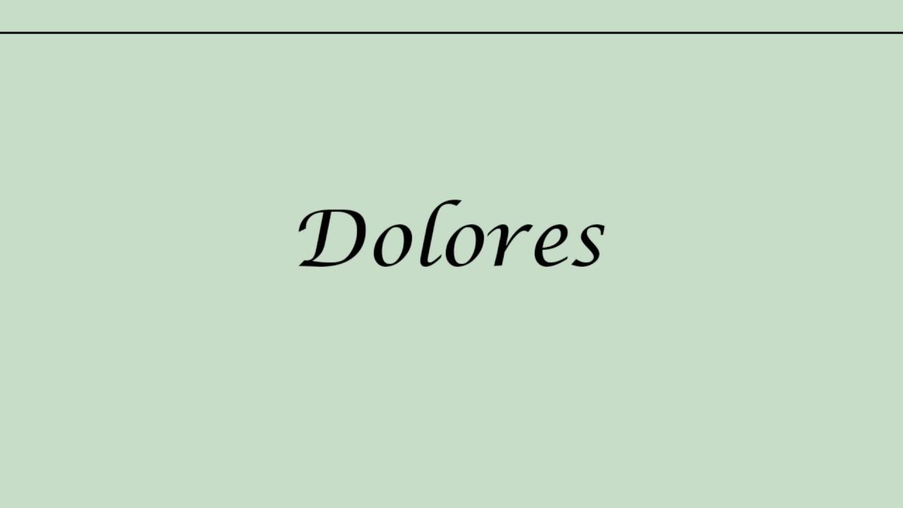 Play Along - Dolores