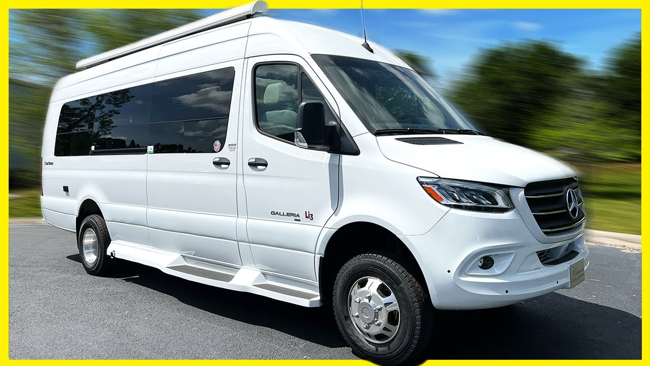 СОВЕРШЕННО НОВЫЙ Coachmen GALLERIA 24Q Li3 — самый большой кемпер-вэн Sprinter!