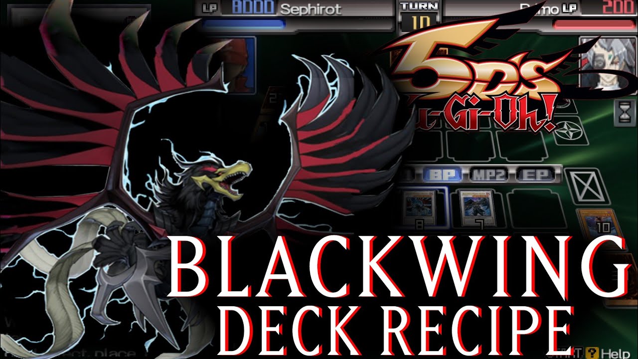 Blackwing Deck | Crow Hogan Deck - Yu-Gi-Oh 5D's Tag Force 5 #13