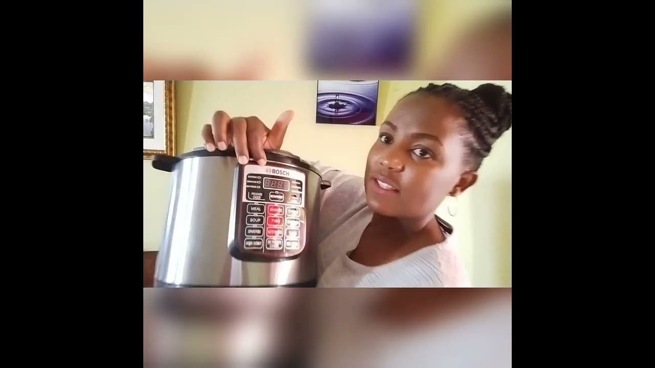 How to use Bosch electric pressure cooker.
