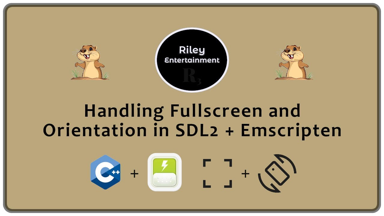Handling Window Resizing in the SDL2 Emscripten Port