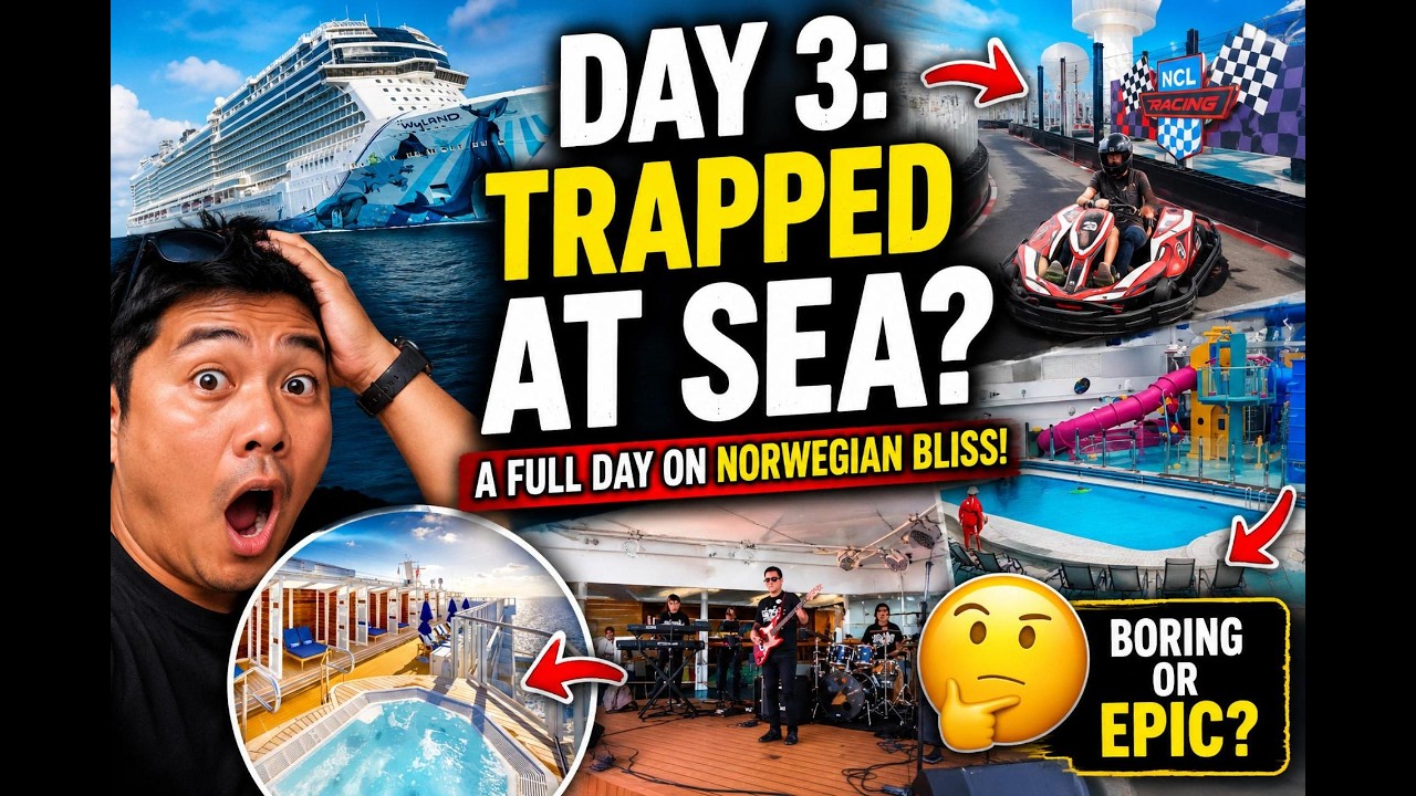 NCL Norwegian Bliss Day 3: Идеальный день на море!