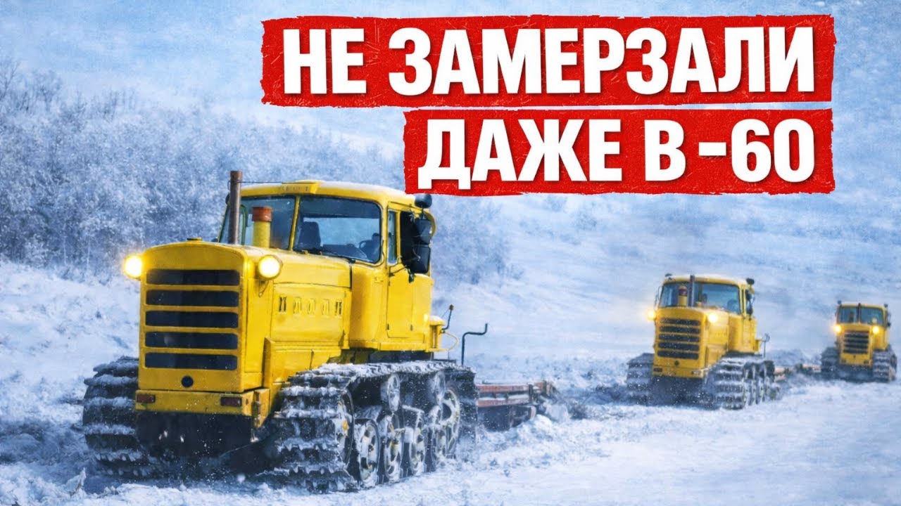 ЭТО 5 САМЫХ ТЕПЛЫХ ТРАКТОРОВ СССР