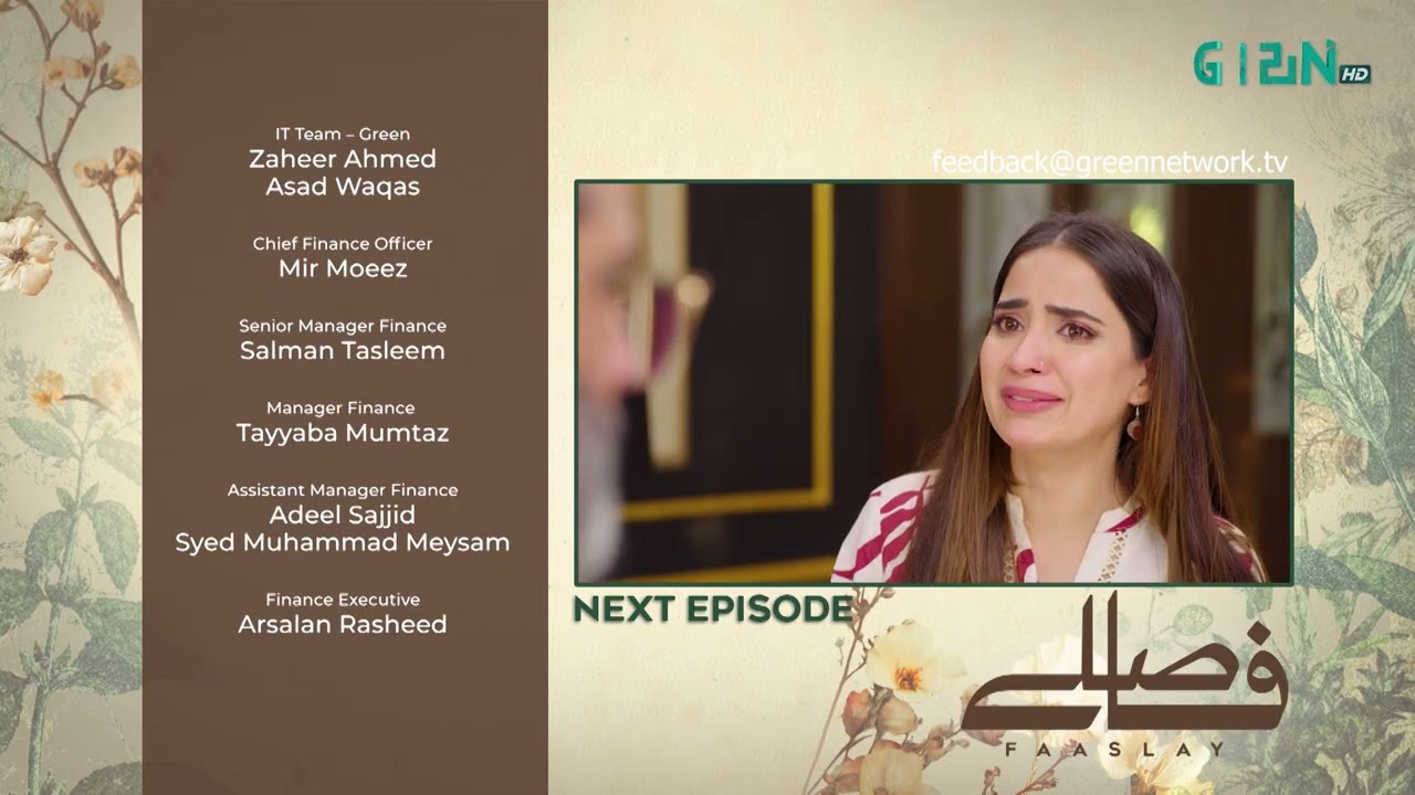 Faaslay Episode 35 | Teaser | #faaslay  #aliansari  #sabooraly