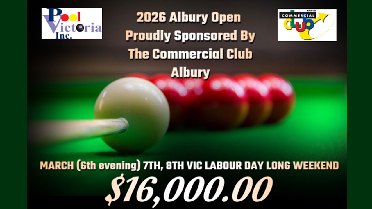 Albury Open 2026 - Last 8