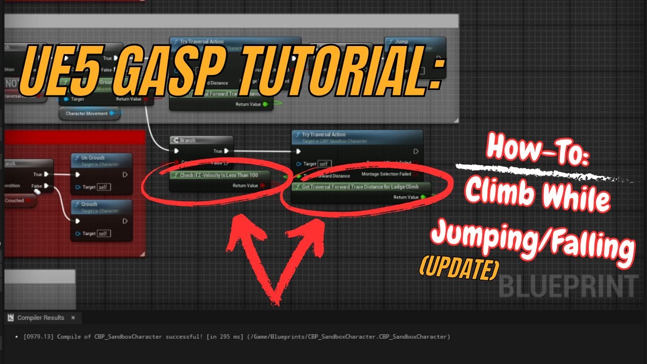 A GASP 5.4 Tutorial - How-To: Climb While Jumping/Falling (UPDATE)