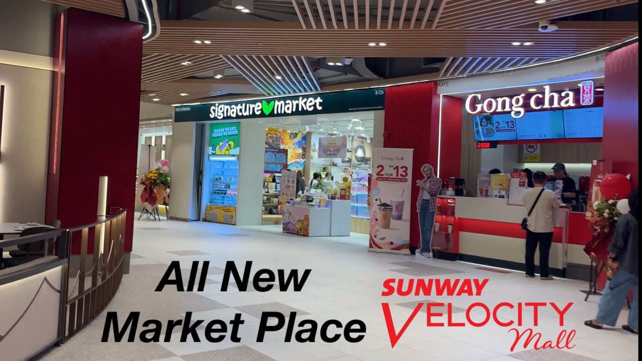 Check out the All New Market Place in Sunway Velocity (More Restaurants)