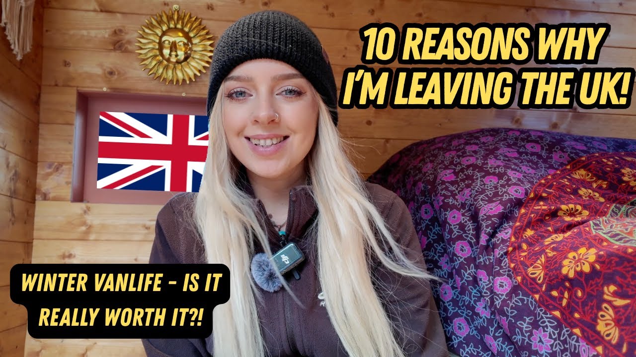 10 ПРИЧИН, ПО КОТОРЫМ Я УЕЗЖАЮ ИЗ ВЕЛИКОБРИТАНИИ НА ЗИМУ - vanlife за рубежом