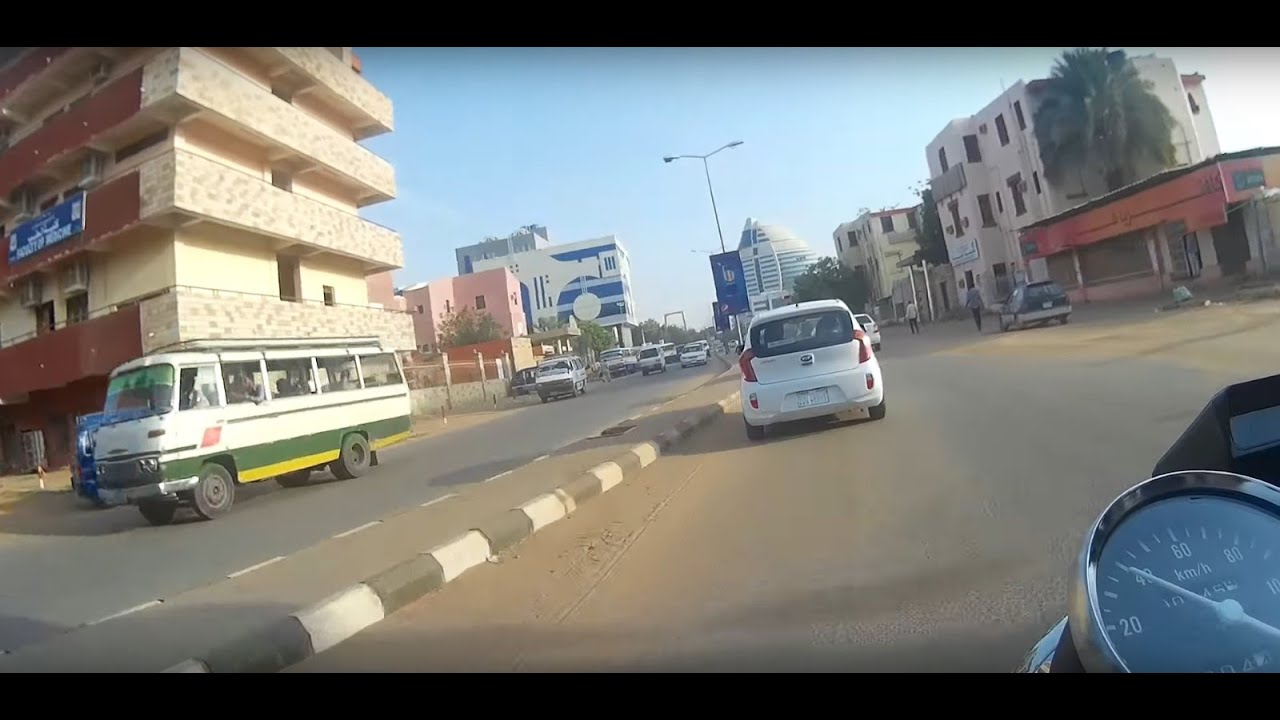 Motorcycle Ride Thru Sudan, Khartoum