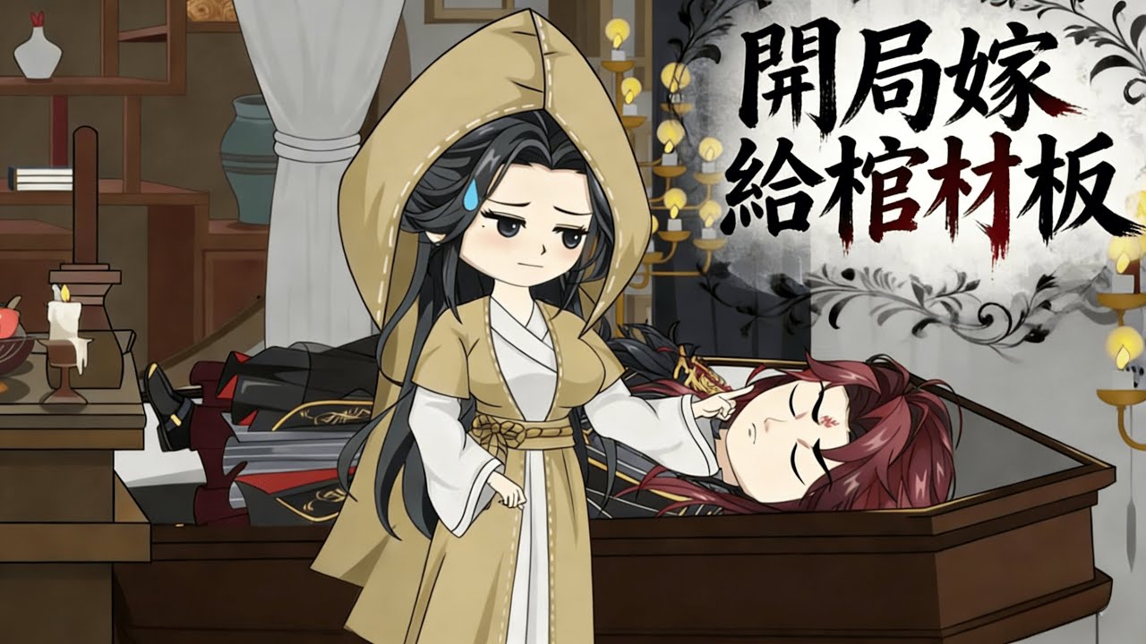 【沙雕漫 | 開局嫁給棺材板】為保腹中胎兒，她謊稱孩子是戰死王爺的遺孤，卻被一道聖旨賜婚給“死人”。新婚夜，棺材裡的王爺睜開眼掐住她脖子：“誰派你來的？”她反手紮下銀針：“王爺，不想真死就合作”