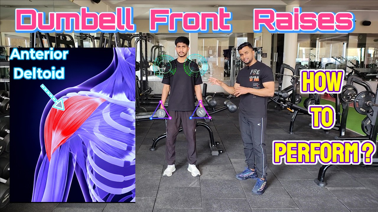 How To Do Dumbbell Front Raises (With Perfect Form)