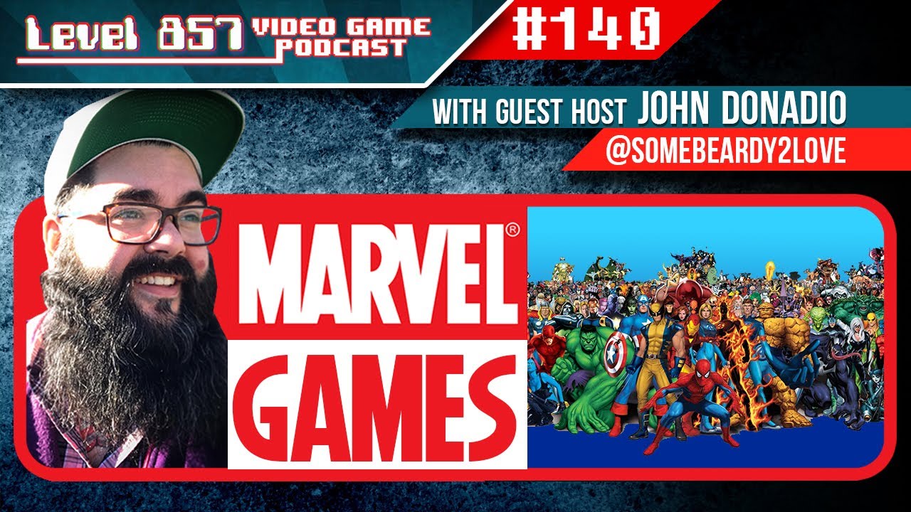 The Best Marvel Superhero Video Games Discussion w/John Donadio!