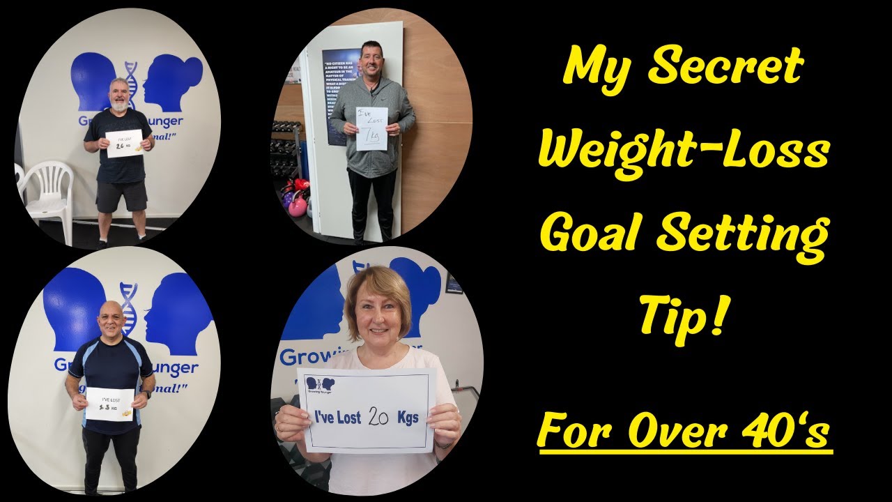 Mastering Weight Loss After 40: How My Goal-Setting Approach Transforms Lives [ANYONE CAN DO IT]