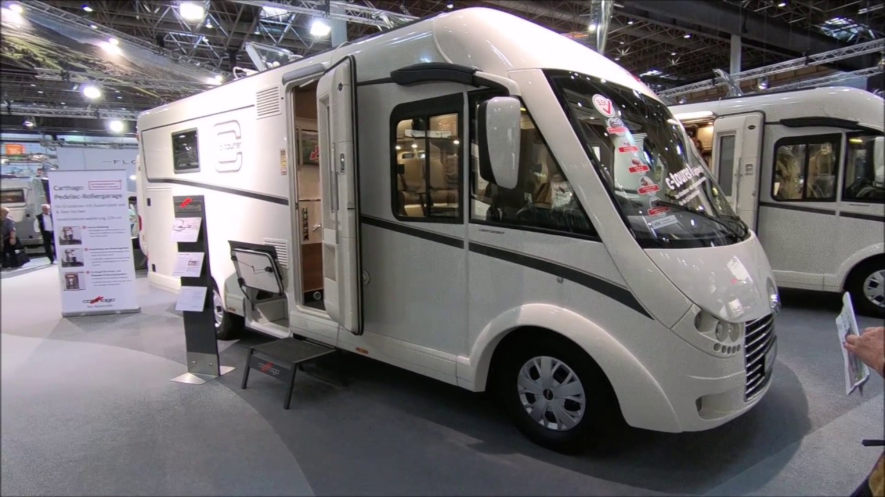 Carthago C-tourer I 144 QB luxury Motorhome light weight Camper Van walkaround + interior K0927
