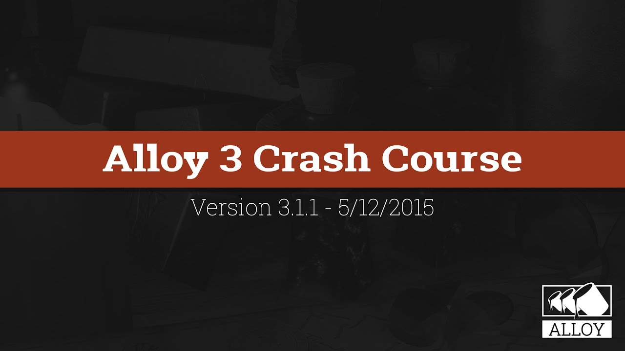 Alloy 3 Physical Shader Framework Crash Course