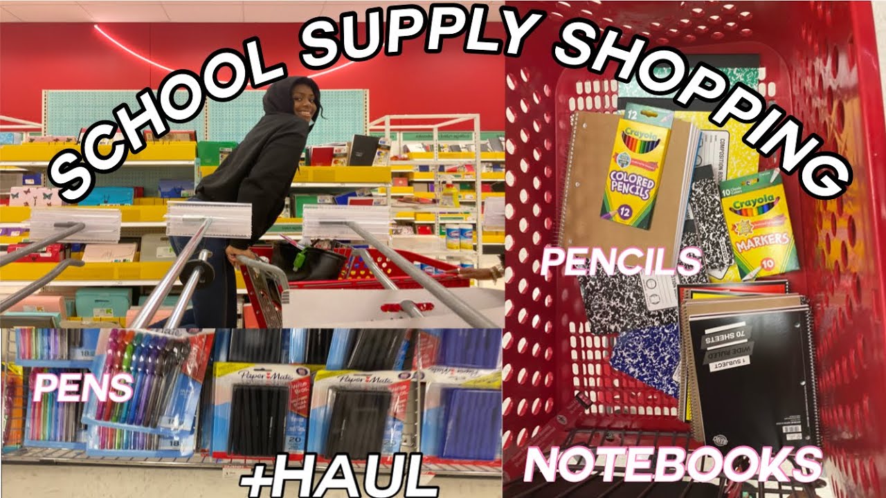 Back to School Supplies Shopping + Haul 2021: Freshman Year