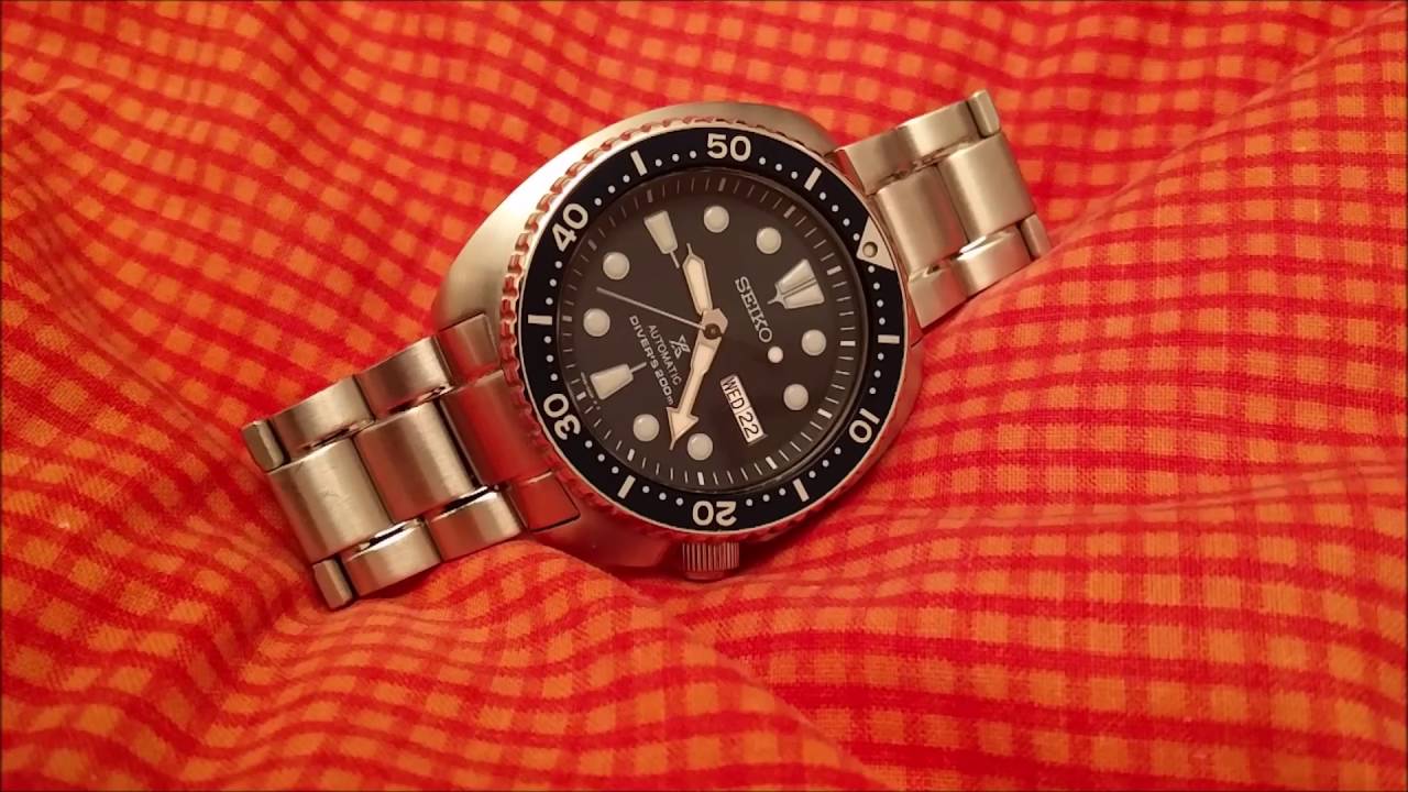 One Minute with the Seiko SRP773 (Blue Turtle)