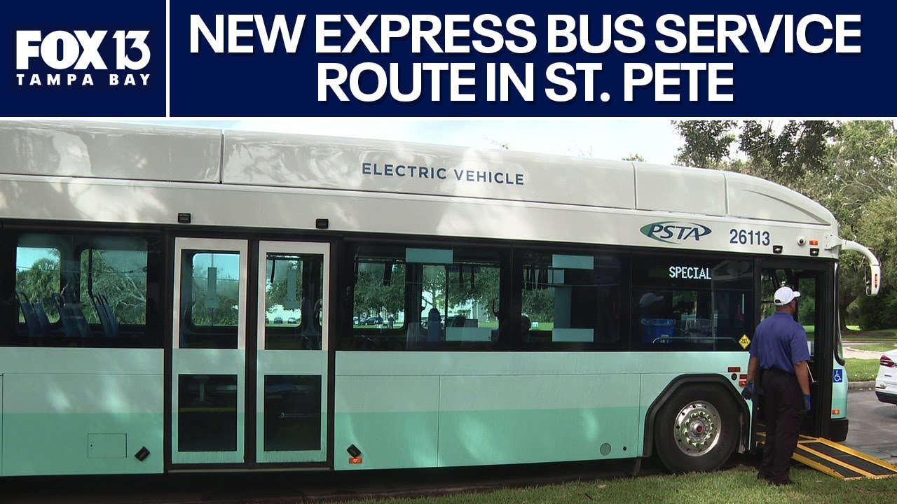New express bus service connects south St. Pete to downtown, St. Pete Beach