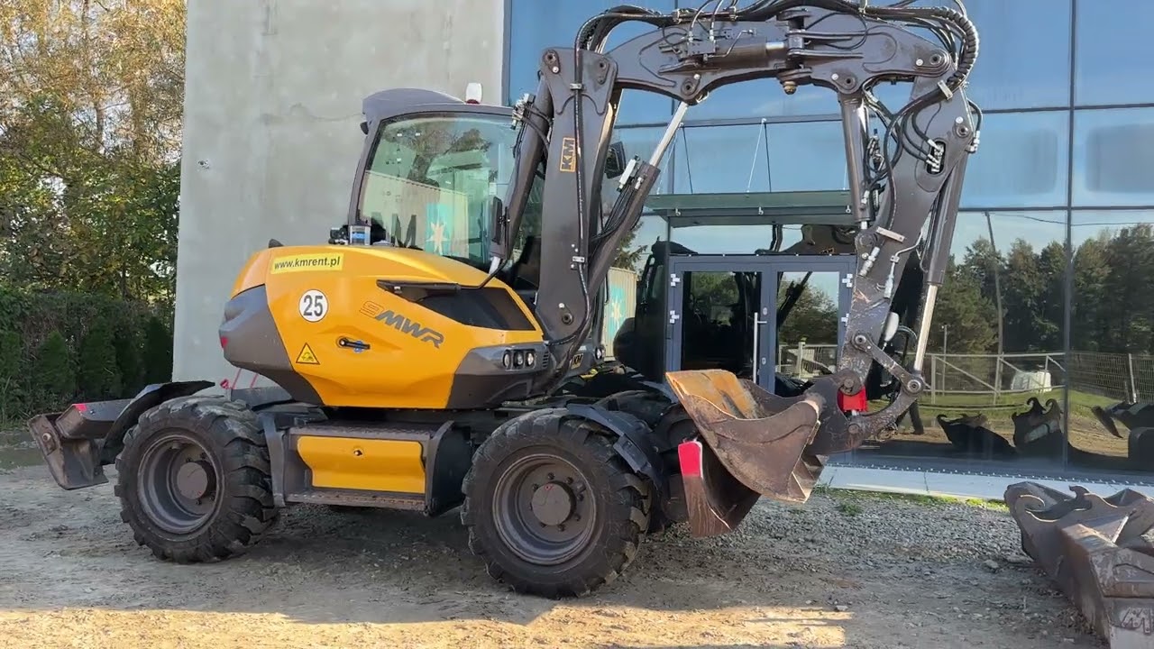 MECALAC 9MWR KOPARKA KOŁOWA 2018R. KM MASZYNY BUDOWLANE WWW.KMRENT.PL 56-300 MILICZ