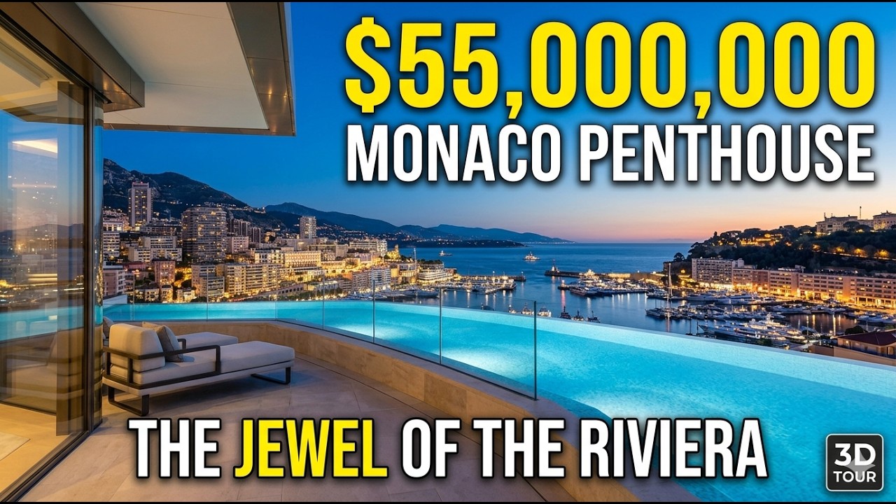 $55M Monaco Penthouse &mdash; The Most Expensive Home on the French Riviera