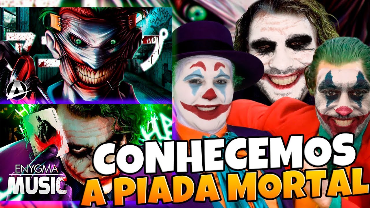 [CORINGAMOS] 2 EM 1 DO CORINGA | ANIRAP Piada Macabra | ENYGMA Why so Serious? | FAMILY REACTS