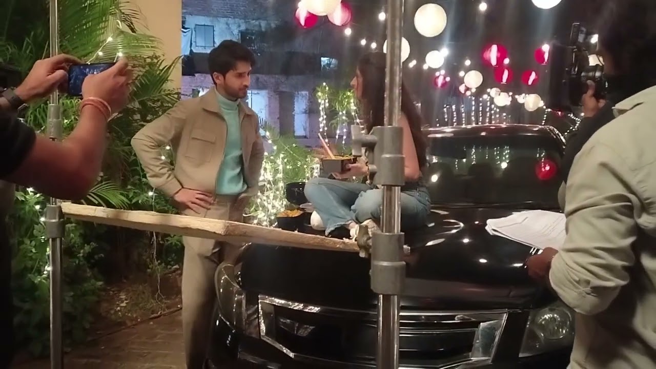 #VIRAT AND DHRUVI KI ROED SITE DINNER PARTY#ITTI SI KHUSHI #BEHINDSCANE#BTS#SABTV SIRAIL#OF SCREEN#