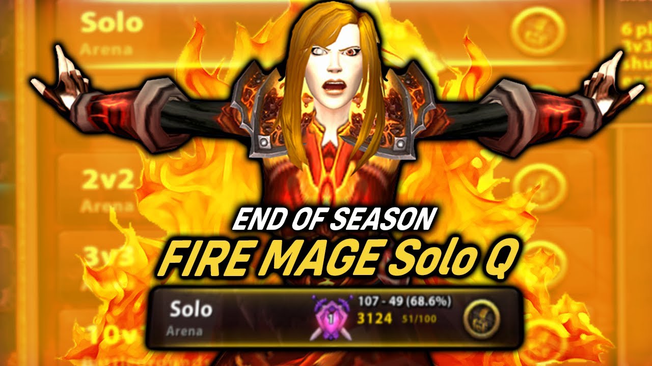 3124 Rating Fire Mage Solo Shuffle (#1 Spot, TWW Season 3)