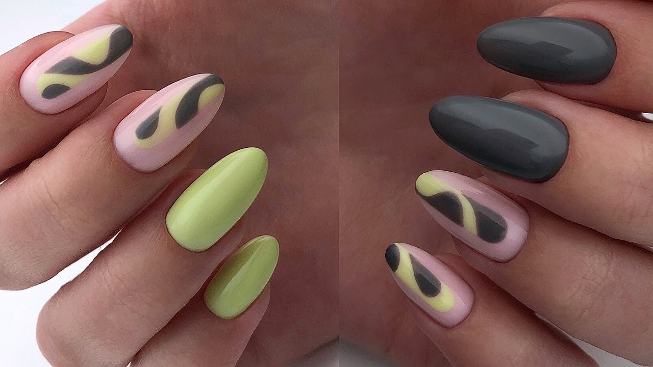 Маникюр в замедлении | Абстрактный дизайн | Patrisa Nail