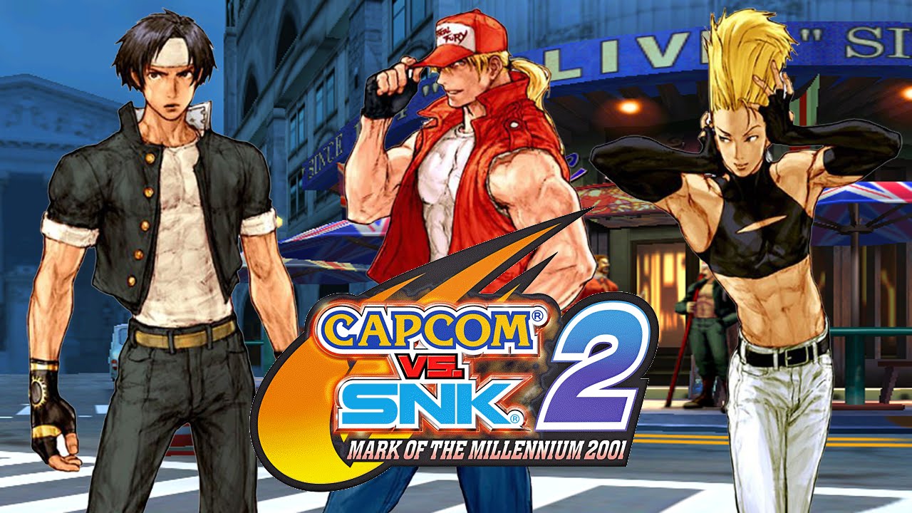 Capcom vs. SNK 2: Mark of the Millennium 2001 - Benimaru/Kyo/Terry - Arcade Mode Playthrough