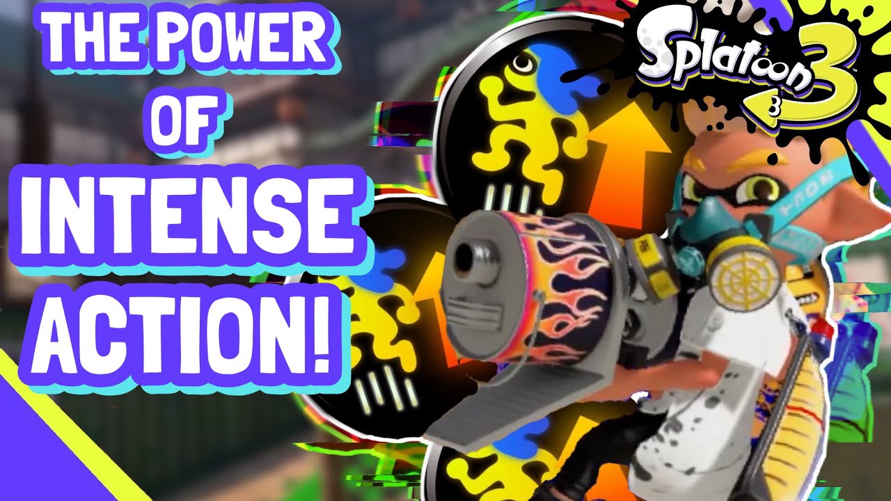 Intensify Action Blaster is WILD!!! | Splatoon 3: Anarchy Battles
