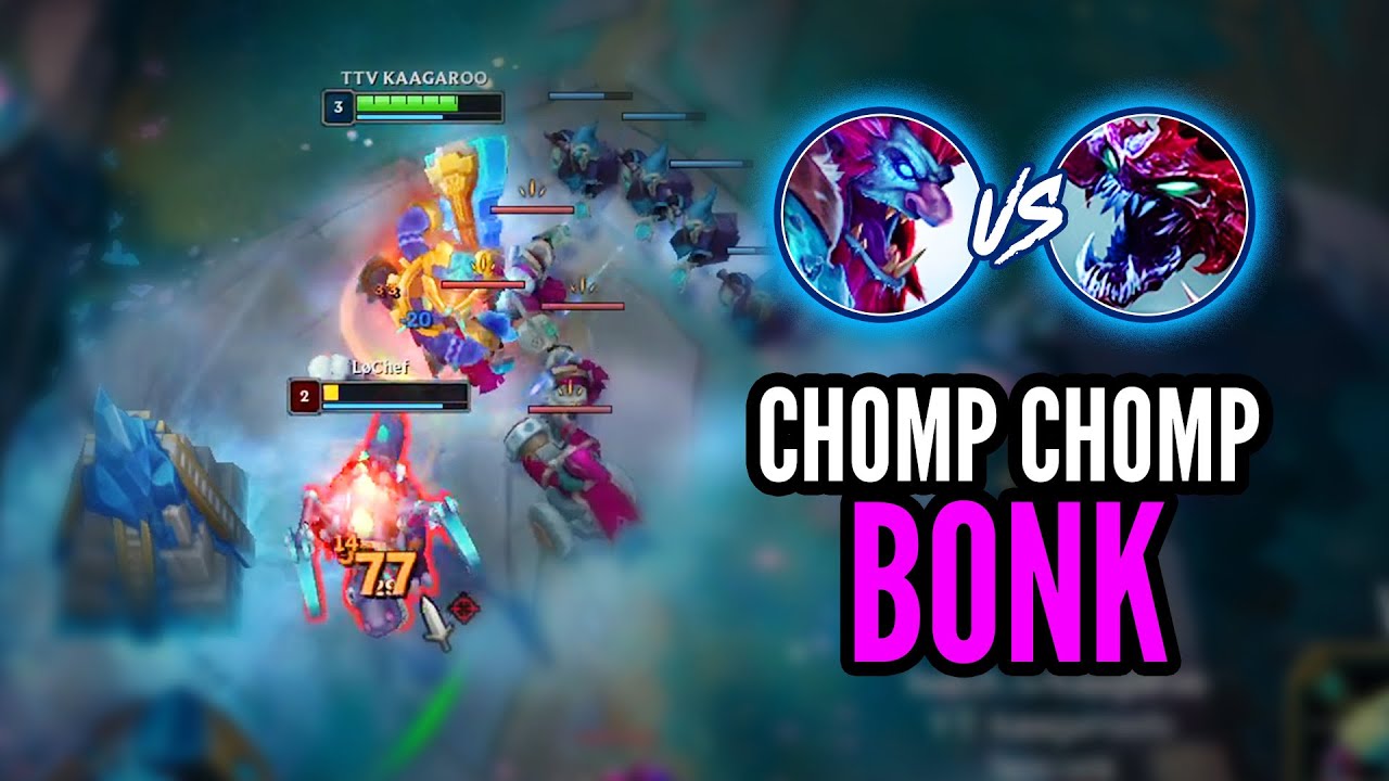 Freak champion-ing all over the enemy team - TRUNDLE vs. CHO'GATH