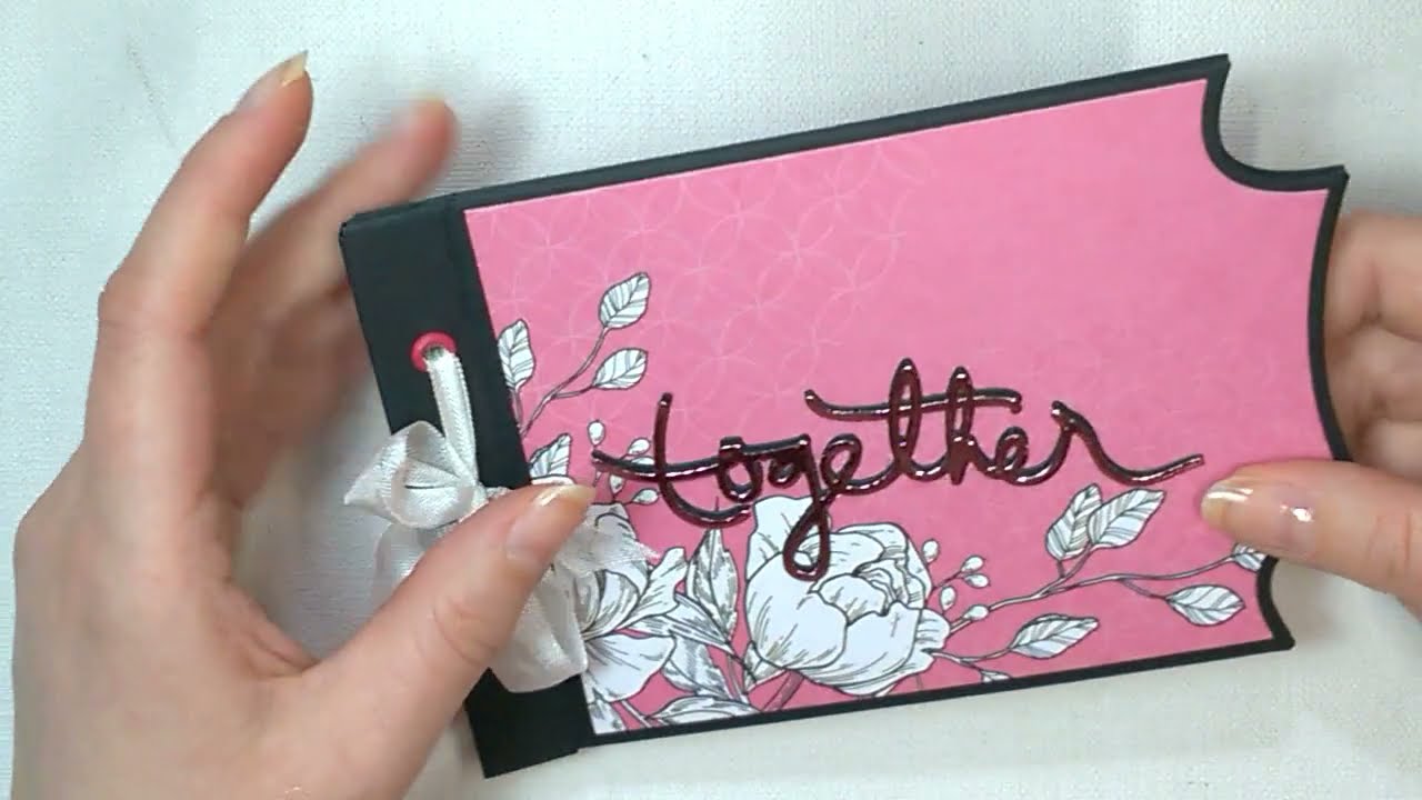 Album typu matchbox. Materiały Action - tutorial