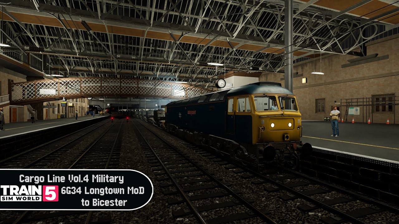 Train Sim World 5 - Cargo Line Vol 4 Military - 6G34 Longtown MoD to Bicester