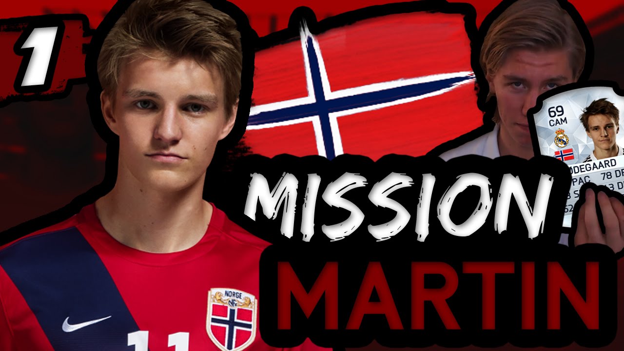 NORSK FIFA 16 | MISSION MARTIN - Martin Ødegaard!! #1