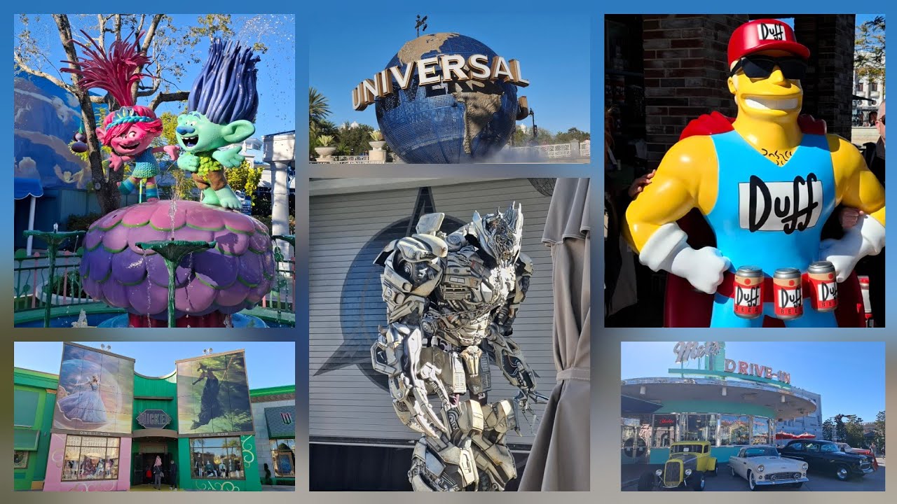 Universal Studios 2026 Tour, Gringotts, Transformers, MIB, Wicked for Good, Dreamworks Land, Minions