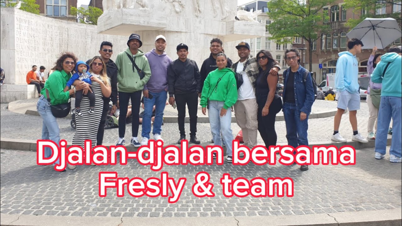 Fresly # djalan-djalan bersama di Amsterdam