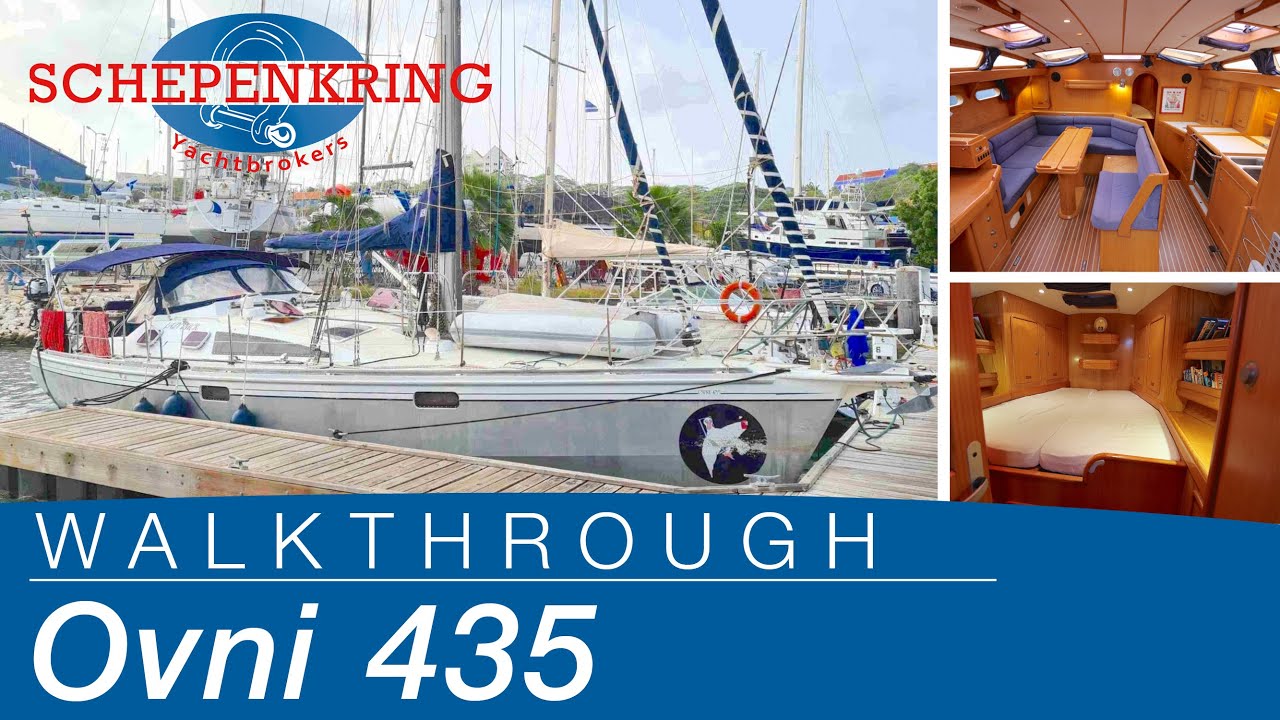 Ovni 435 sale | Yacht Walkthrough | @ Schepenkring Lelystad | 4K