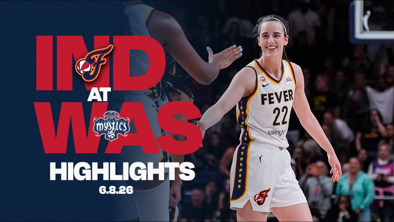 Caitlin Clark Hits DEEP 3 DAGGER with 1.2 Seconds Remaining to Outlast Washington | Game Highlights